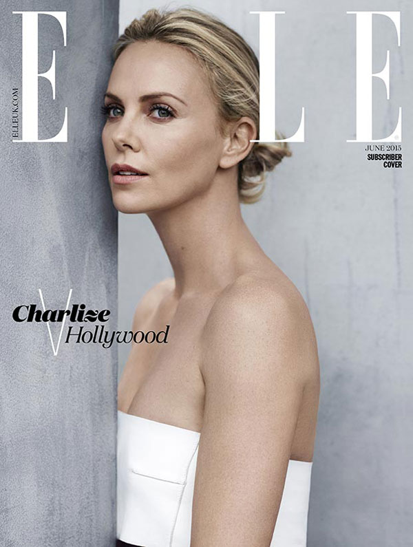 Charlize Theron《Elle》英国版2015年6月号