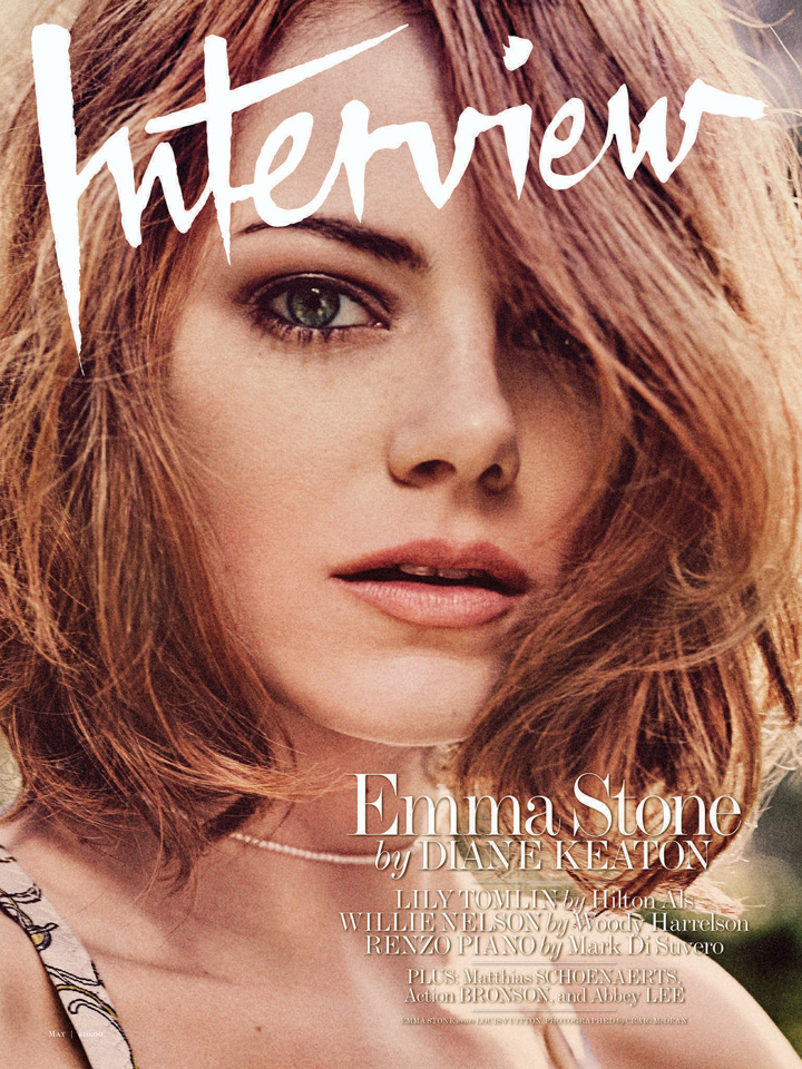 Emma Stone《Interview》杂志2015年5月号