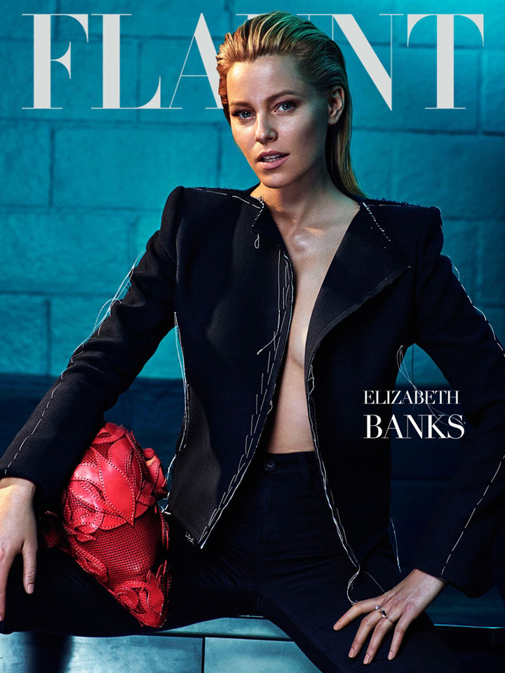 Elizabeth Banks《Flaunt》杂志2015年6月号