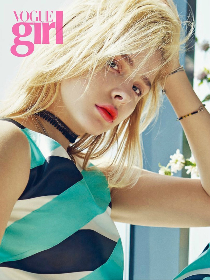 Chloë Moretz《Vogue girl》韩国版2015年7月号