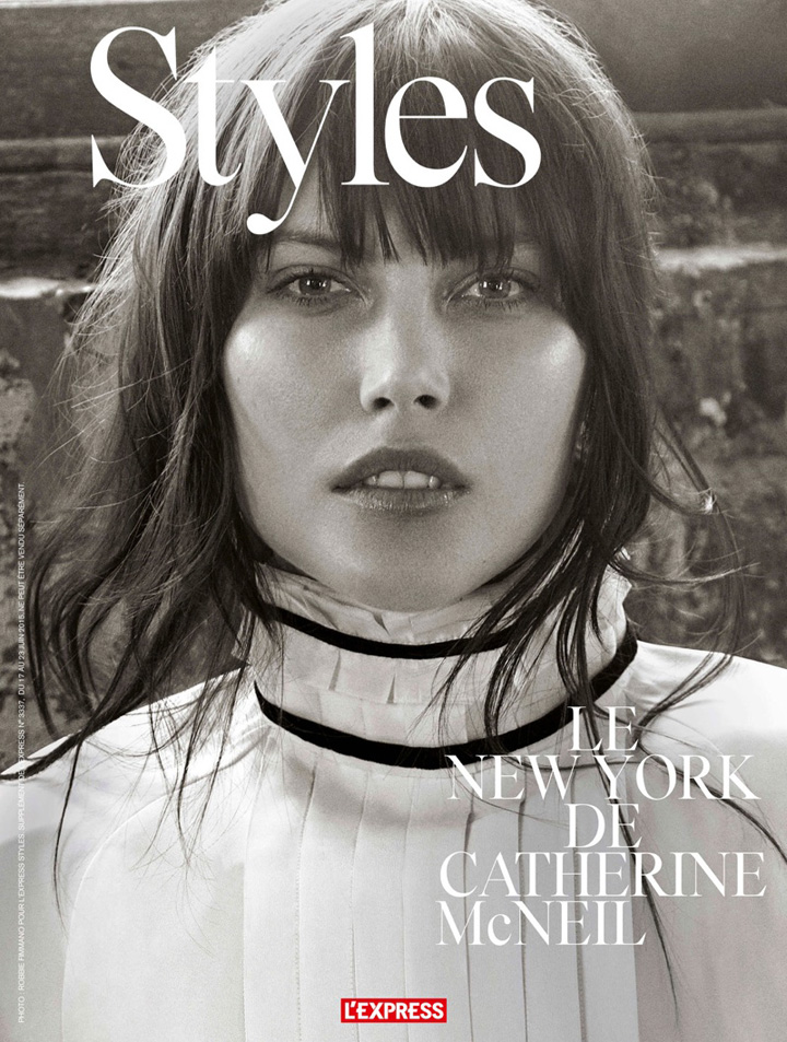 Catherine McNeil《L’Express Styles》杂志2015年6月号