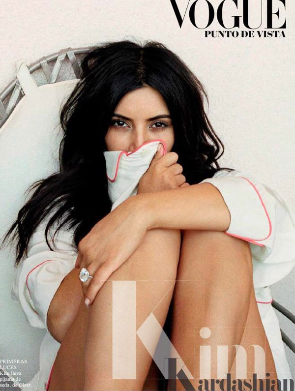 Kim Kardashian《Vogue》西班牙版2015年8月号