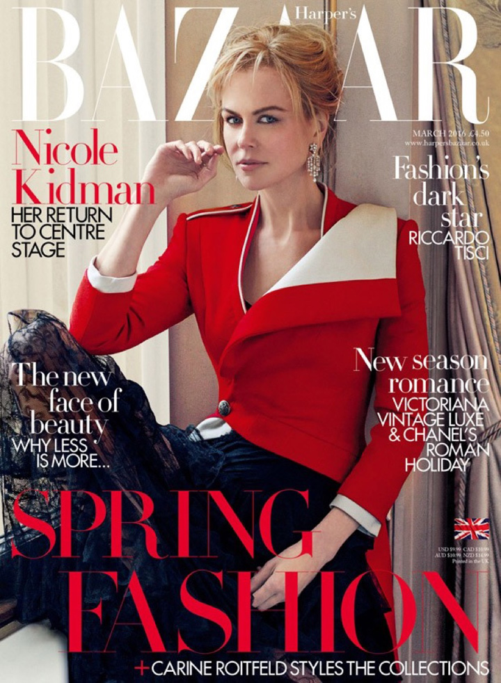 Nicole Kidman 登封面展现极致优雅