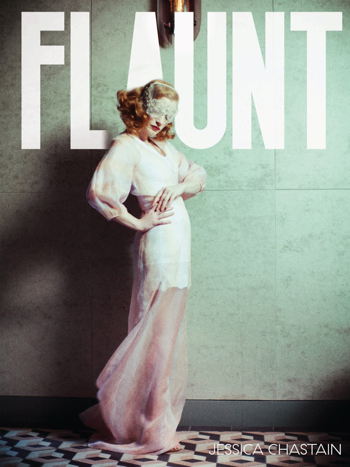 Jessica Chastain《Flaunt》杂志2016年4月号
