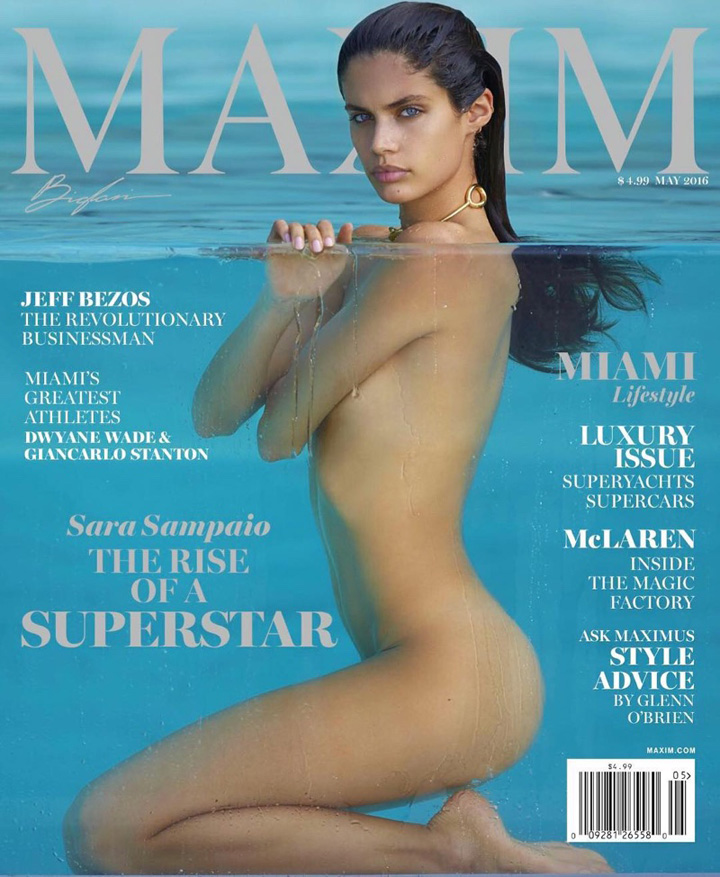 Sara Sampaio《Maxim》杂志2016年5月号