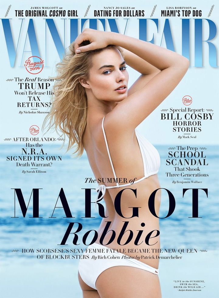 Margot Robbie《Vanity Fair》杂志2016年8月号