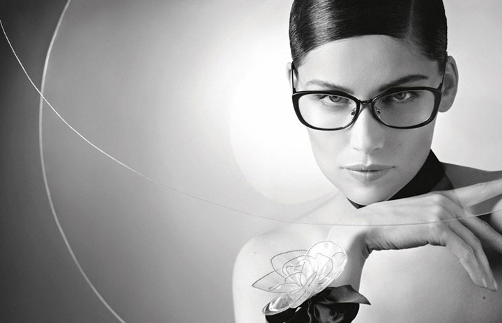 Chanel（香奈儿）2013春夏眼镜系列广告大片