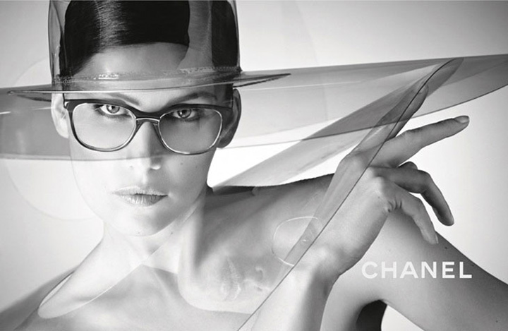 Chanel（香奈儿）2013春夏眼镜系列广告大片