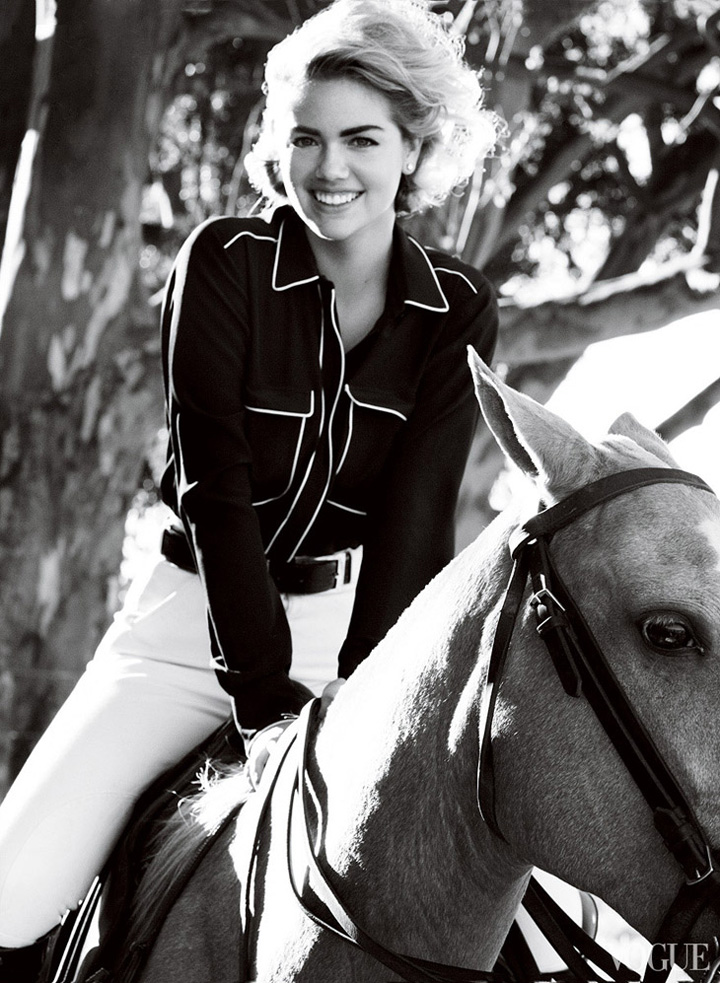 Kate Upton《Vogue》美国版2013年6月号