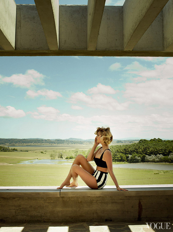Kate Upton《Vogue》美国版2013年6月号