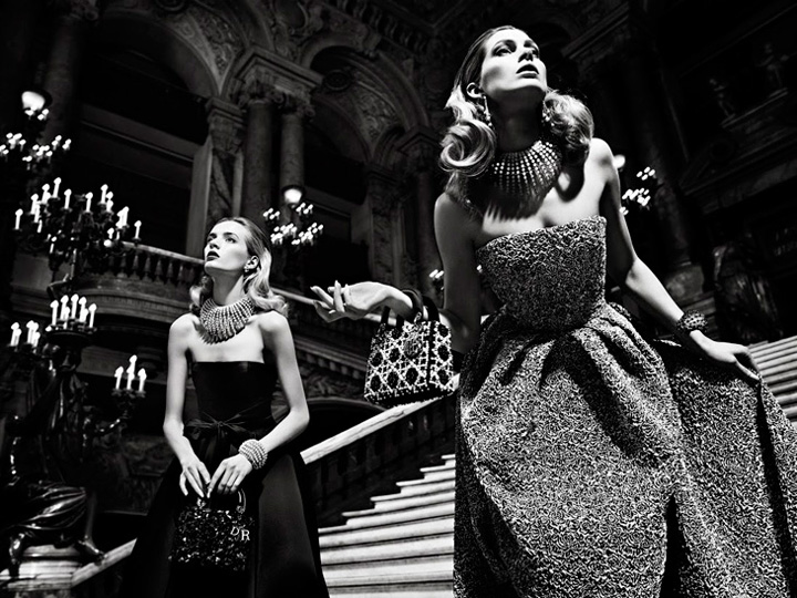 Dior 2013秋季巴黎卡尼尔歌剧院时尚大片