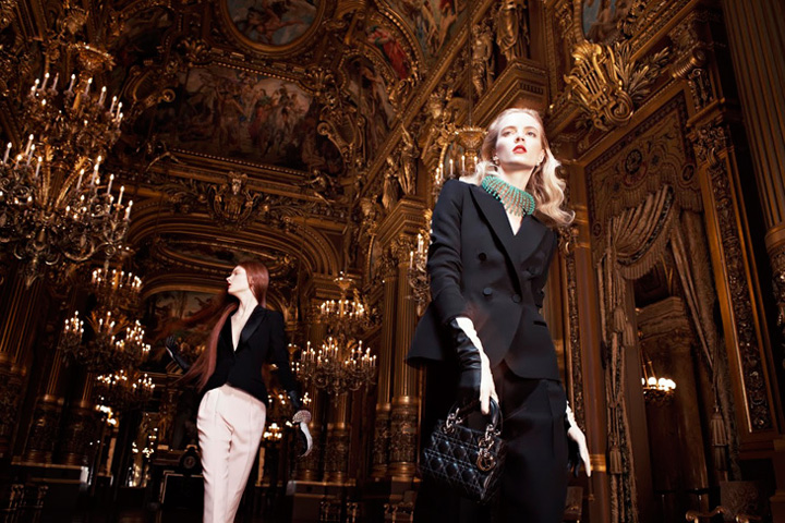 Dior 2013秋季巴黎卡尼尔歌剧院时尚大片