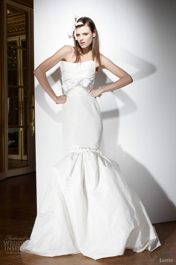 Lanvin 2013春夏「Blanche」婚纱系列LookBook