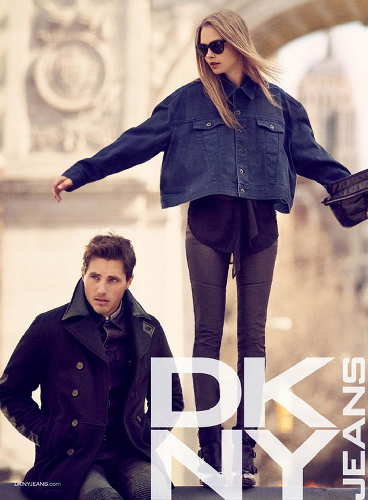 DKNY Jeans 2013秋冬系列广告大片