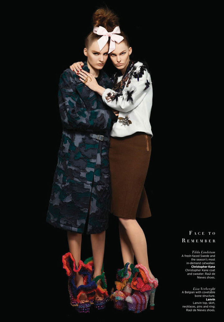 Karl Lagerfeld 执镜《Harper’s Bazaar》澳版2013年9月号封面