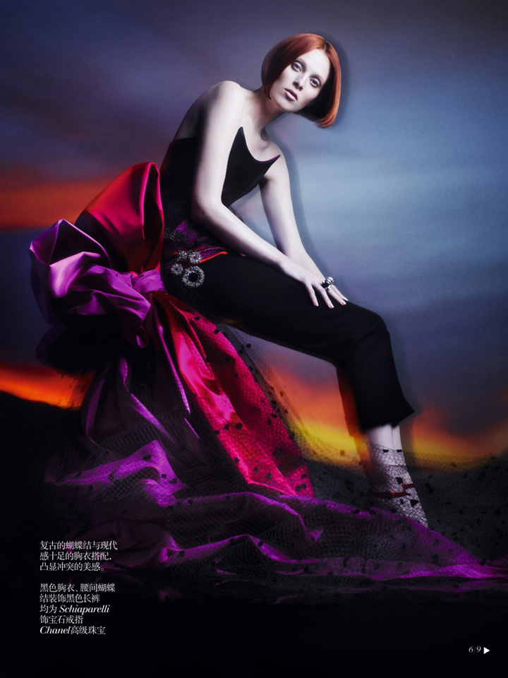 Karen Elson《Vogue》中国版2013年秋冬号
