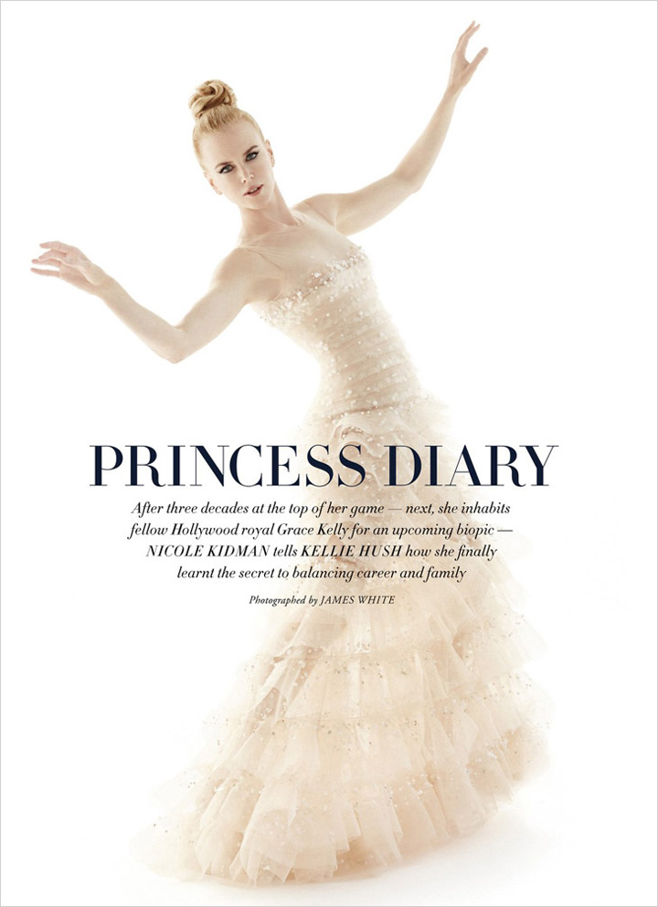 Nicole Kidman《Harper’s Bazaar》澳大利亚版2013年12月号