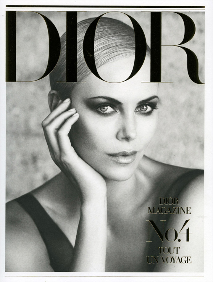 Charlize Theron《Dior Magazine》最新时尚大片