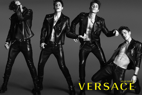 Versace（范思哲）2014春夏男装广告大片