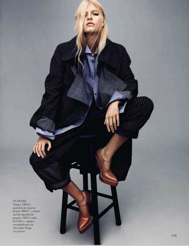 Louise Parker《Vogue》西班牙版2014年1月号