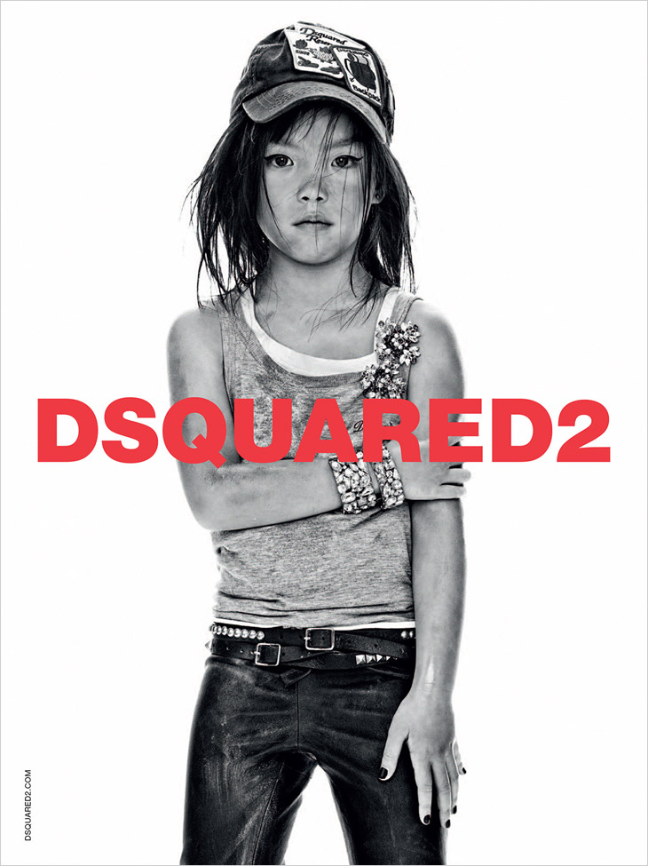 Dsquared² 2014春夏童装系列广告大片