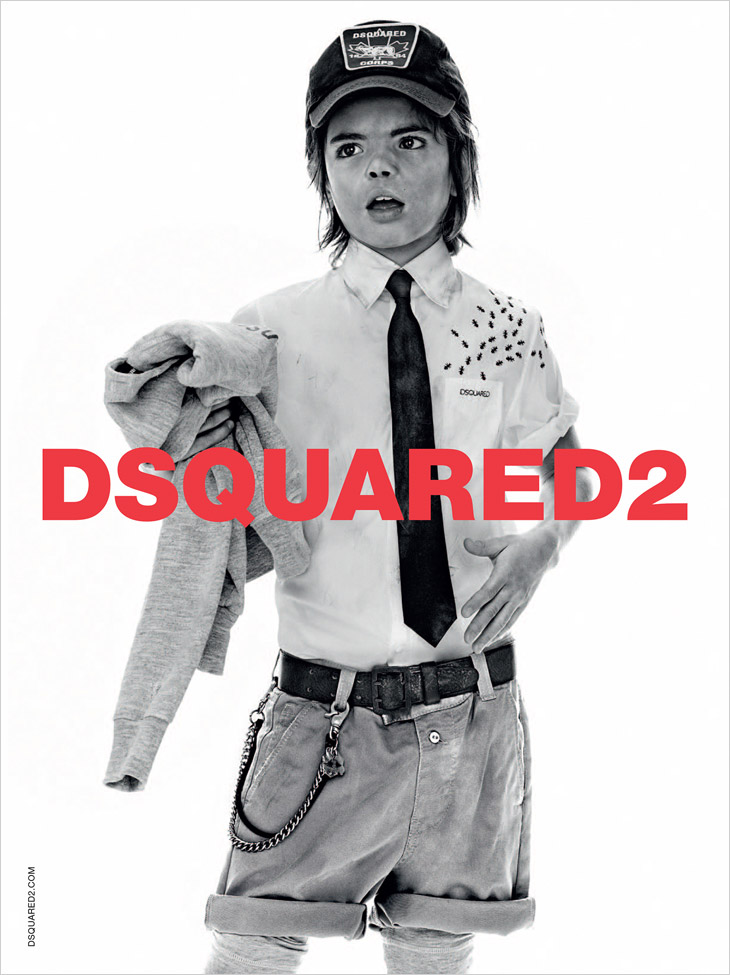 Dsquared² 2014春夏童装系列广告大片