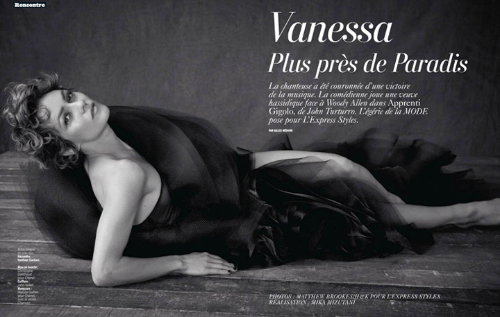 Vanessa Paradis《L’Express Styles》2014年3月号