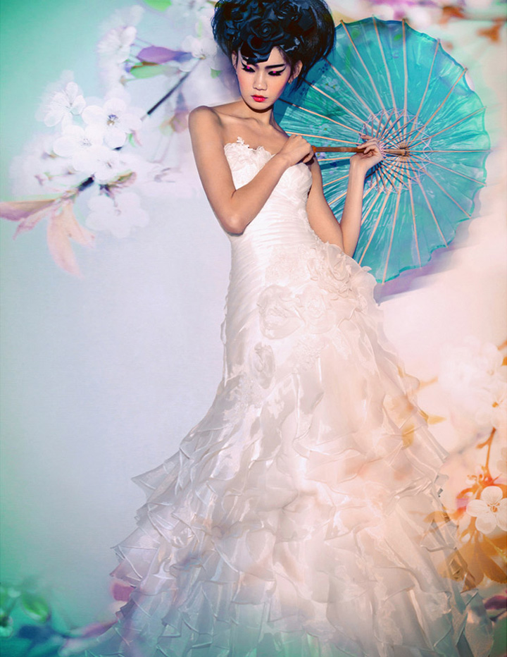 Rui Yang 《新加坡新娘》2014年4月号