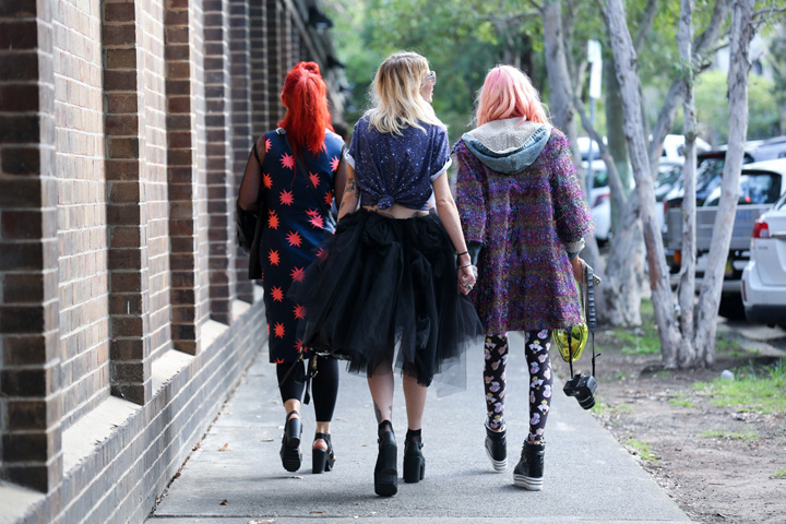 2014澳大利亚悉尼时装周街拍时尚