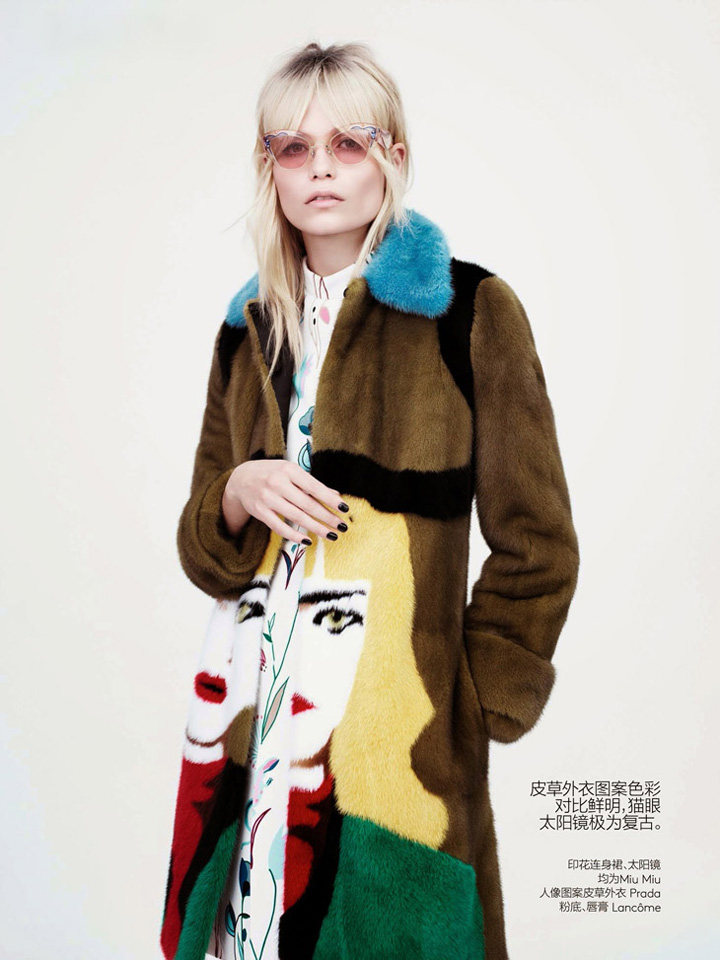 Natasha Poly《Vogue》中国版2014年5月号