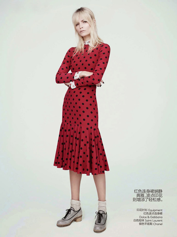Natasha Poly《Vogue》中国版2014年5月号
