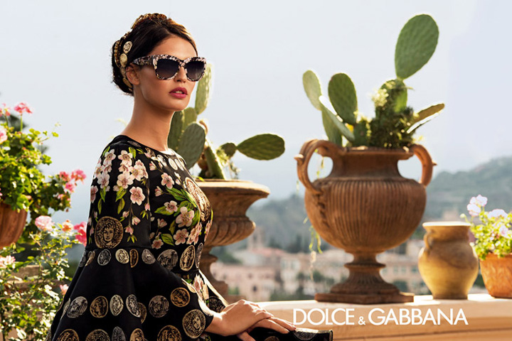 Dolce & Gabbana 2014春夏眼镜系列广告大片