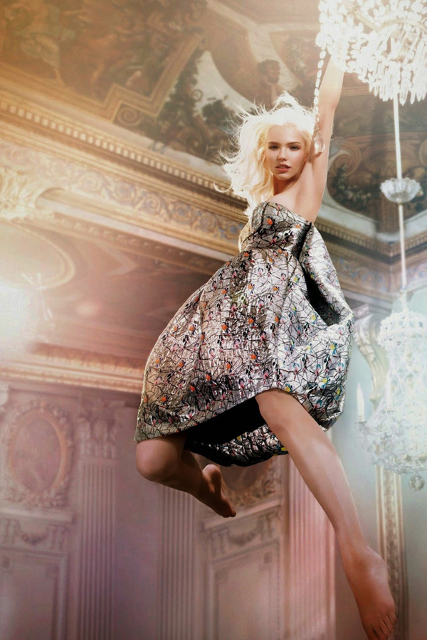 Sasha Luss 代言最新Dior Addict香水广告