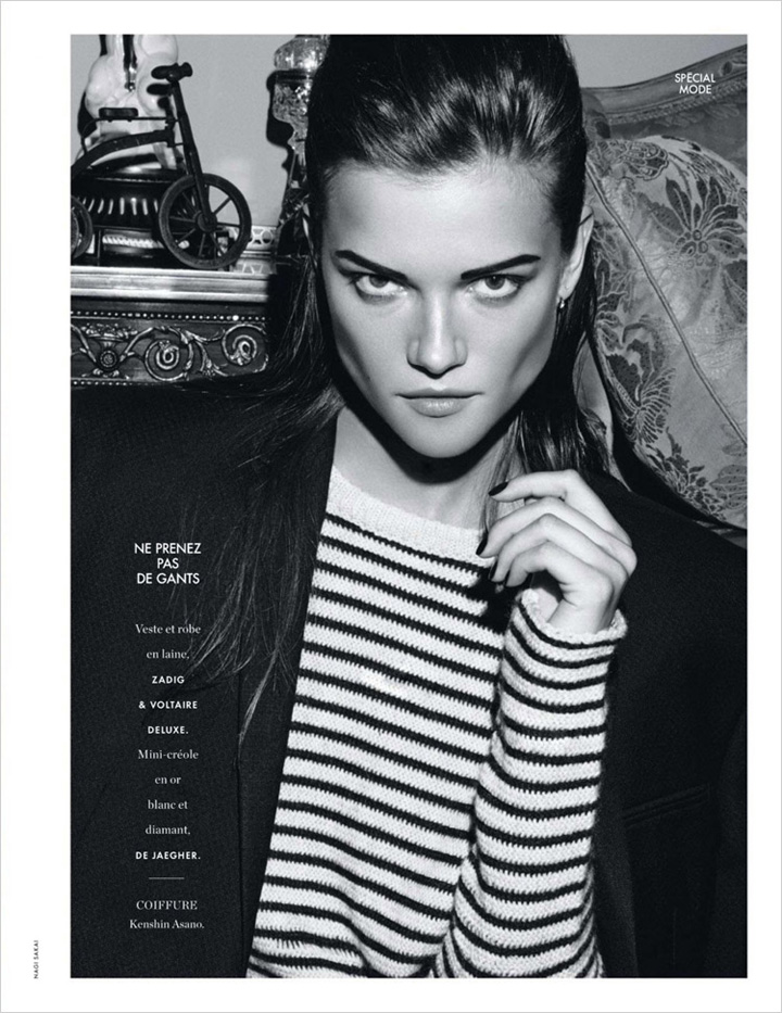 Kasia Struss《Elle》法国版2014年8月号