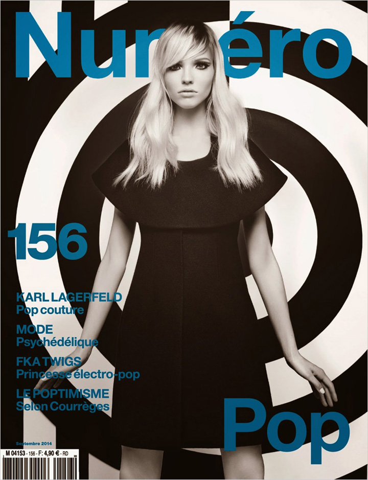 Karl Lagerfeld 执镜《Numero》2014年9月号