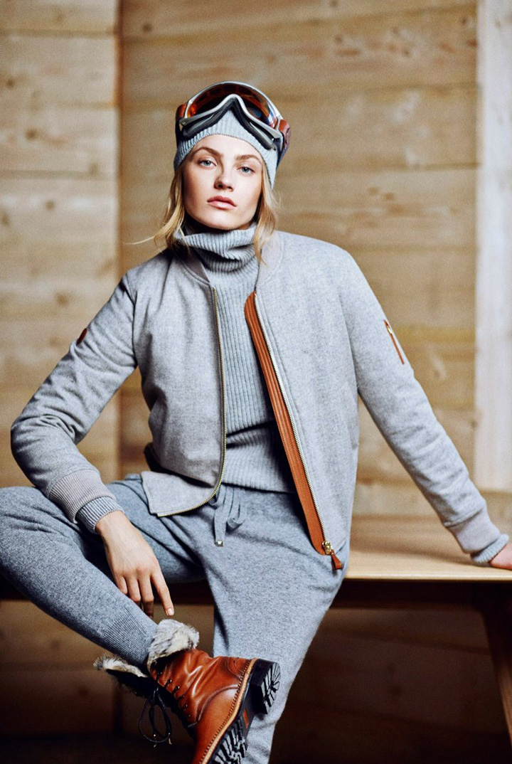Massimo Dutti 2014秋冬滑雪系列广告大片