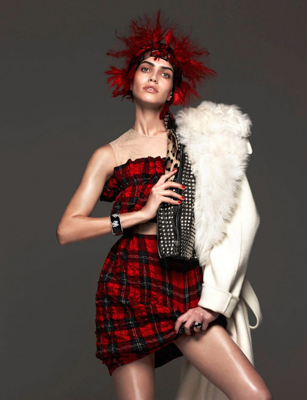 Amanda Wellsh《Vogue》荷兰版2014年12月号
