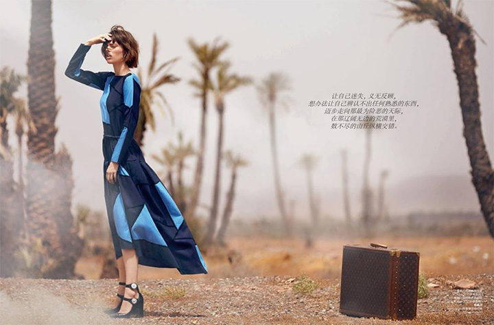 Coco Rocha《Elle》中国版2014年11月号