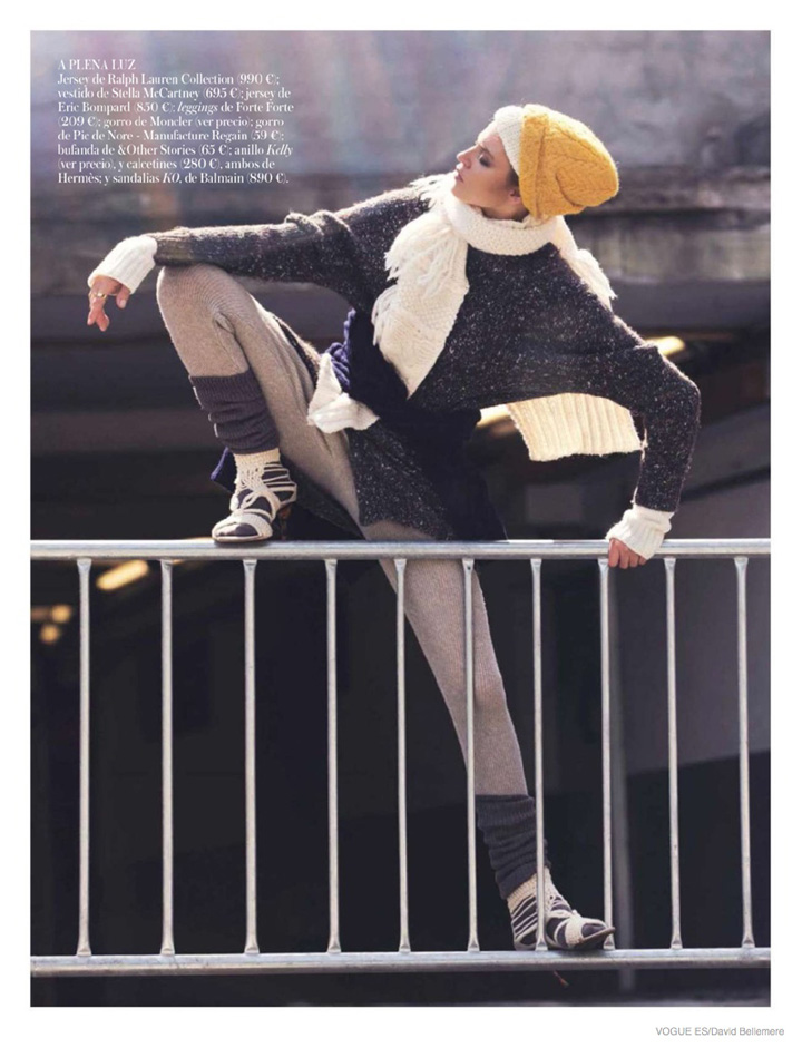 Martha Hunt《Vogue》西班牙版2015年1月号