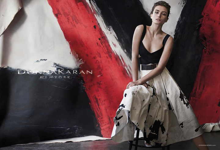 Donna Karan 2015春夏系列广告大片