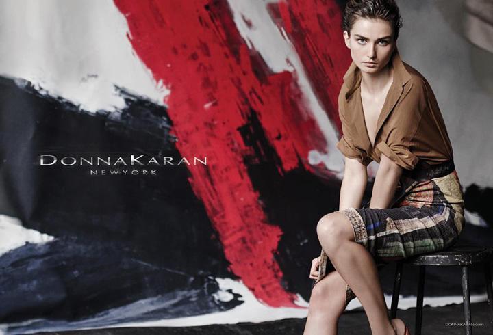 Donna Karan 2015春夏系列广告大片
