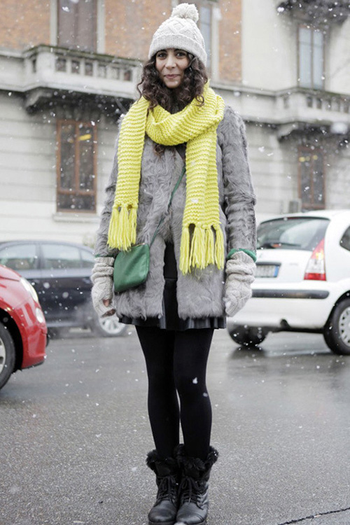 该如何轻松穿出雪中抗寒的有型穿搭