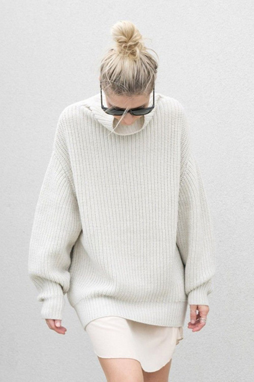对抗寒冬的最佳法宝：华美的针织毛衣