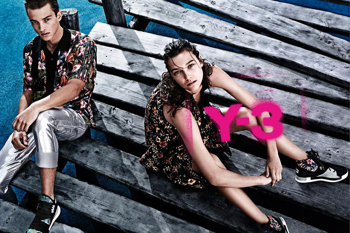 Y-3×Adidas 2015春夏系列鞋履广告大片