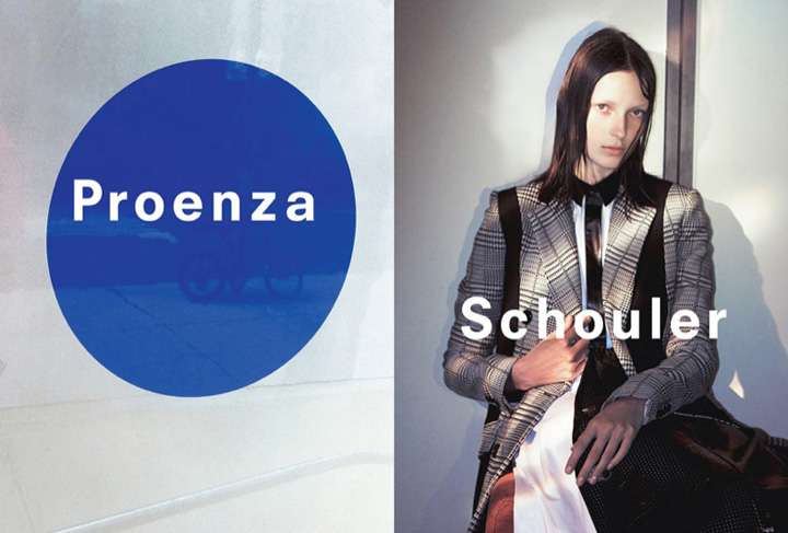 Proenza Schouler 2015春夏系列广告大片