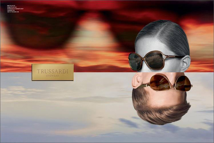 Trussardi 2015春夏眼镜系列广告大片