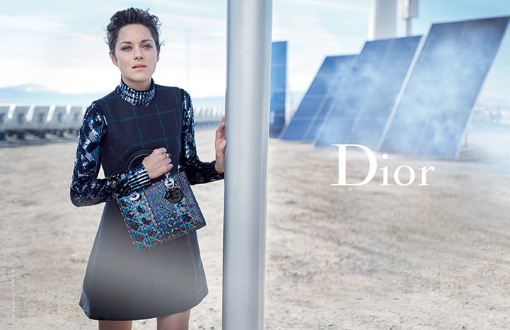 迪奥2015春夏Lady Dior系列手袋大片