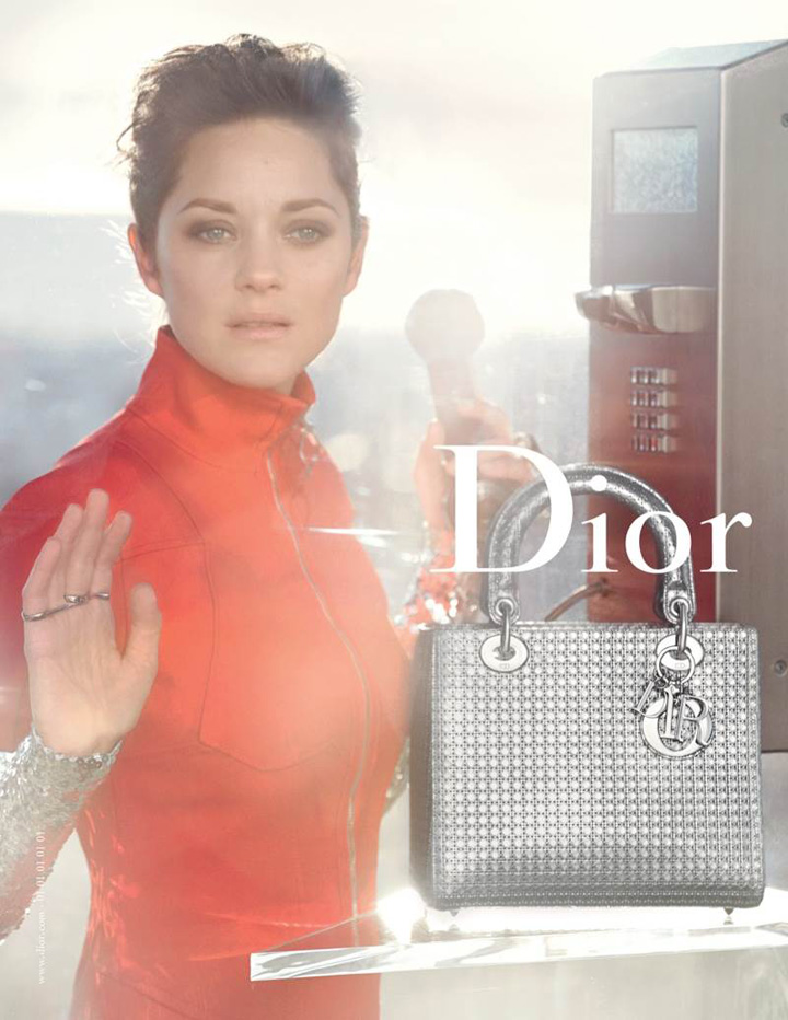 迪奥2015春夏Lady Dior系列手袋大片