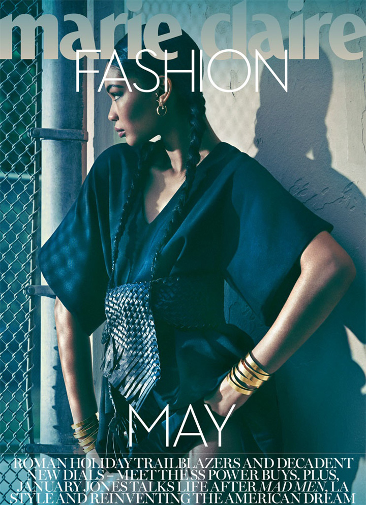 Chanel Iman《Marie Claire》英国版2015年5月号