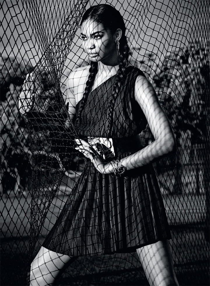 Chanel Iman《Marie Claire》英国版2015年5月号